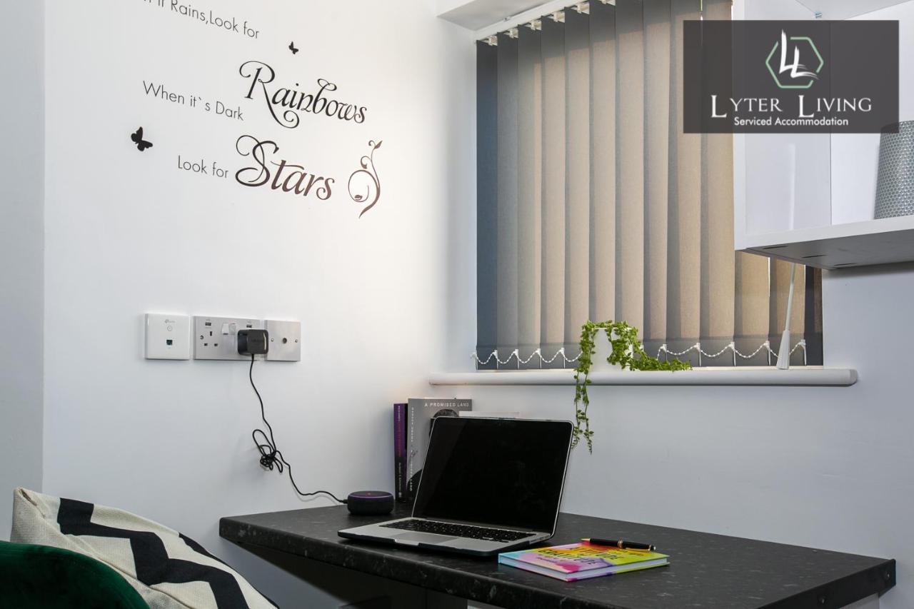Leicester'S Lyter Living Serviced Apartments Opposite Leicester Railway Station Buitenkant foto