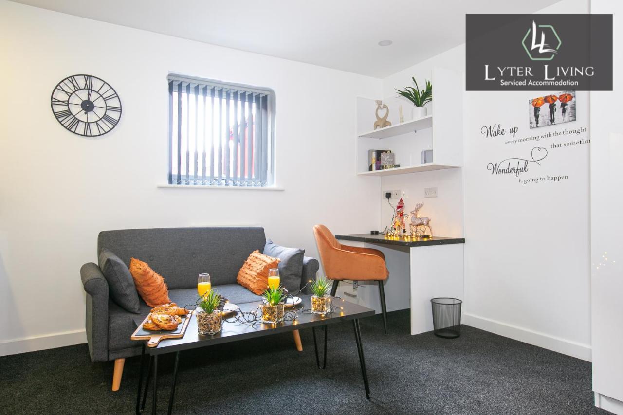 Leicester'S Lyter Living Serviced Apartments Opposite Leicester Railway Station Buitenkant foto