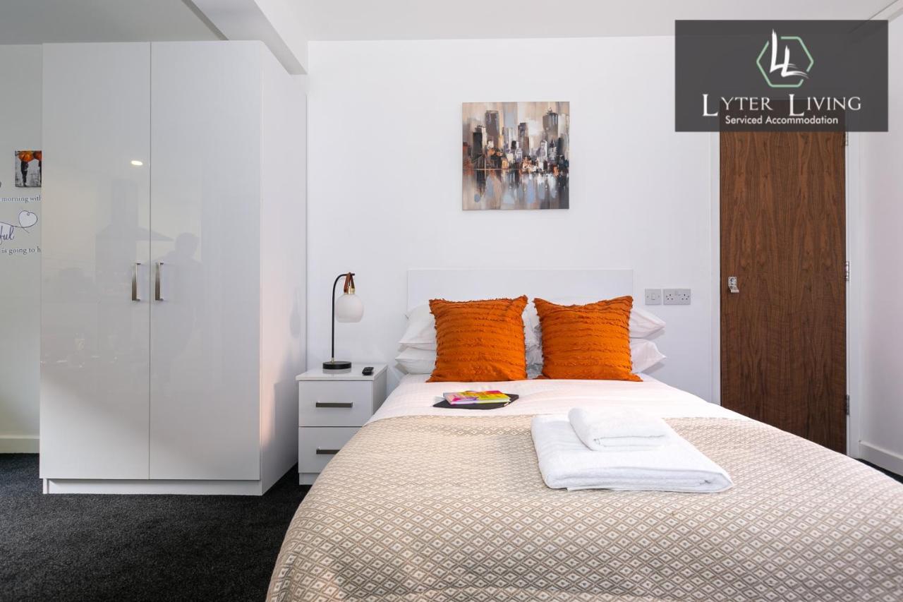 Leicester'S Lyter Living Serviced Apartments Opposite Leicester Railway Station Buitenkant foto