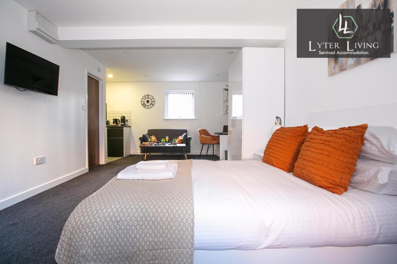 Leicester'S Lyter Living Serviced Apartments Opposite Leicester Railway Station Buitenkant foto