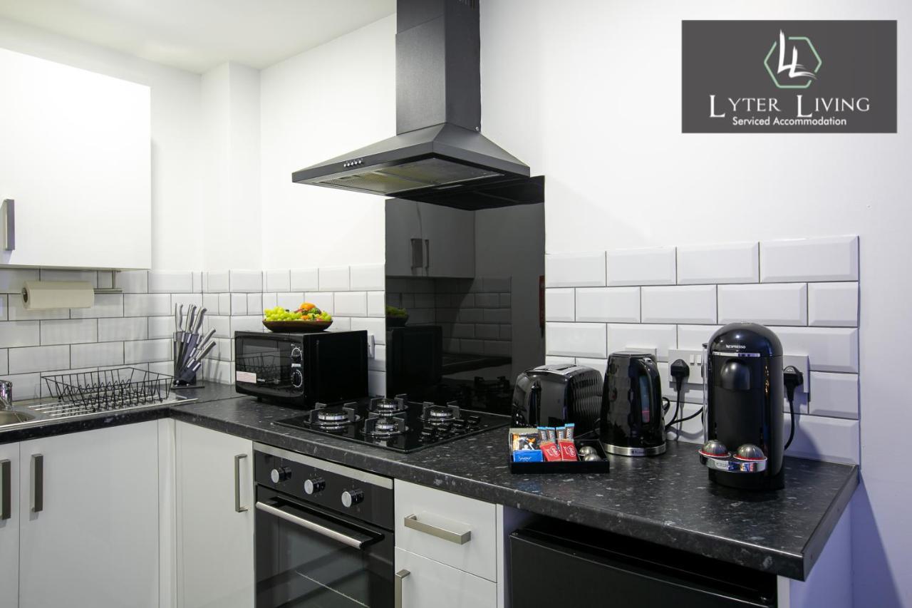 Leicester'S Lyter Living Serviced Apartments Opposite Leicester Railway Station Buitenkant foto
