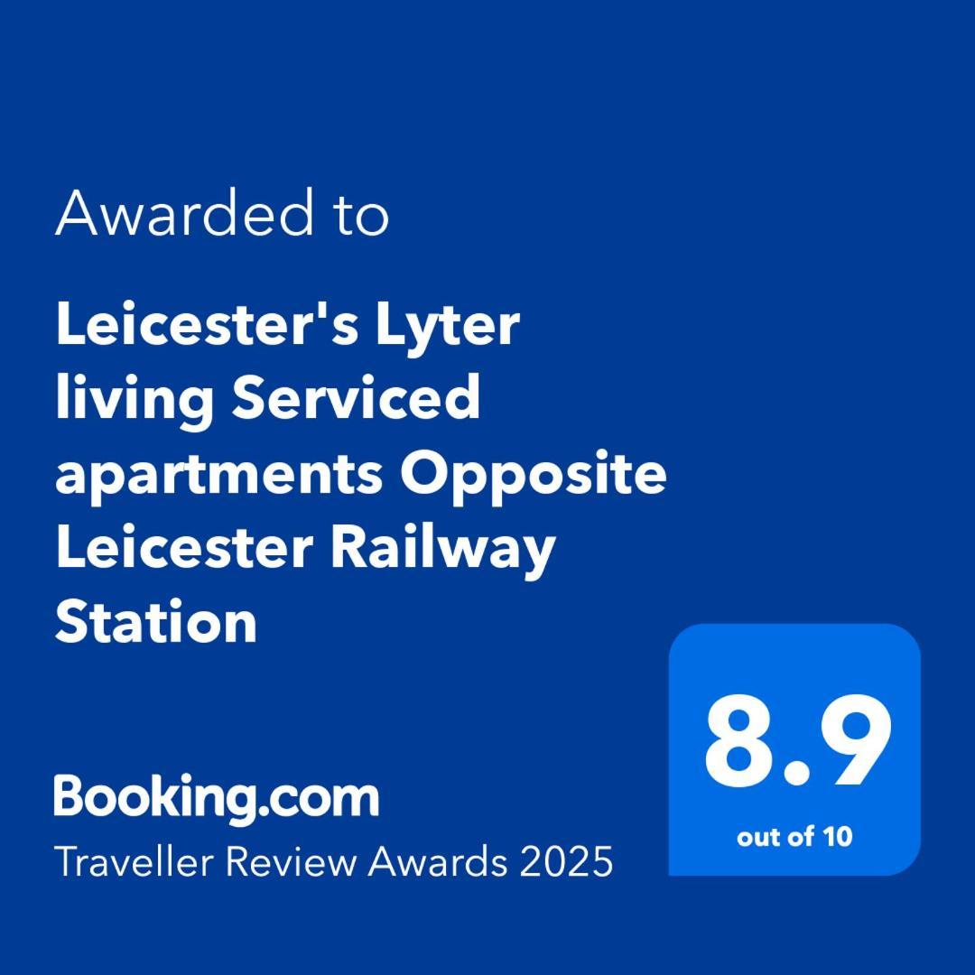 Leicester'S Lyter Living Serviced Apartments Opposite Leicester Railway Station Buitenkant foto